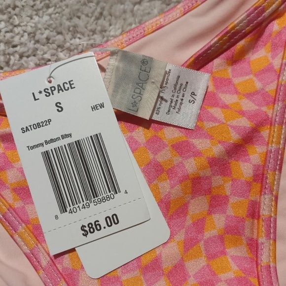 L*SPACE NWT Tommy Bitsy Bikini Bottom in Heat Waves - Picture 4 of 6